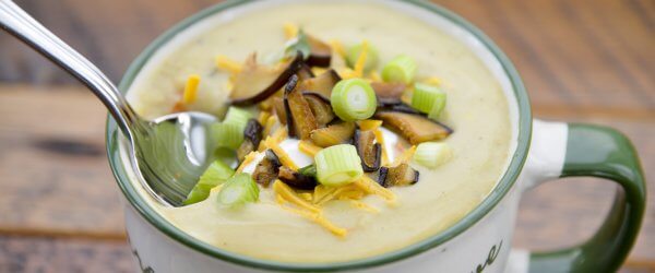 vegan potato soup