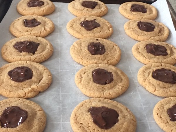 df pb blossoms dairy free peanut butter blossoms