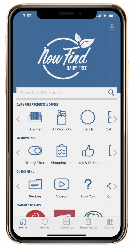 Dairy free app deals